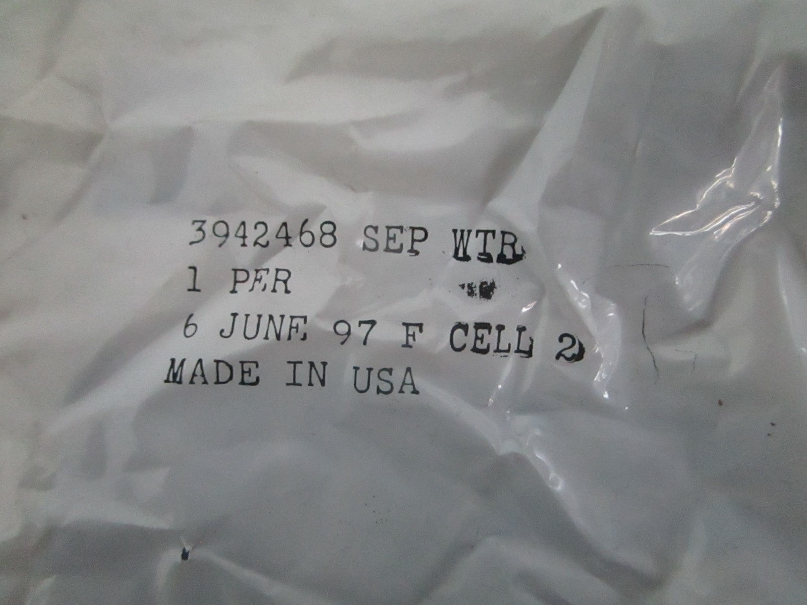 *NEW OEM* 0820 Cummins Water Seperator 3942468