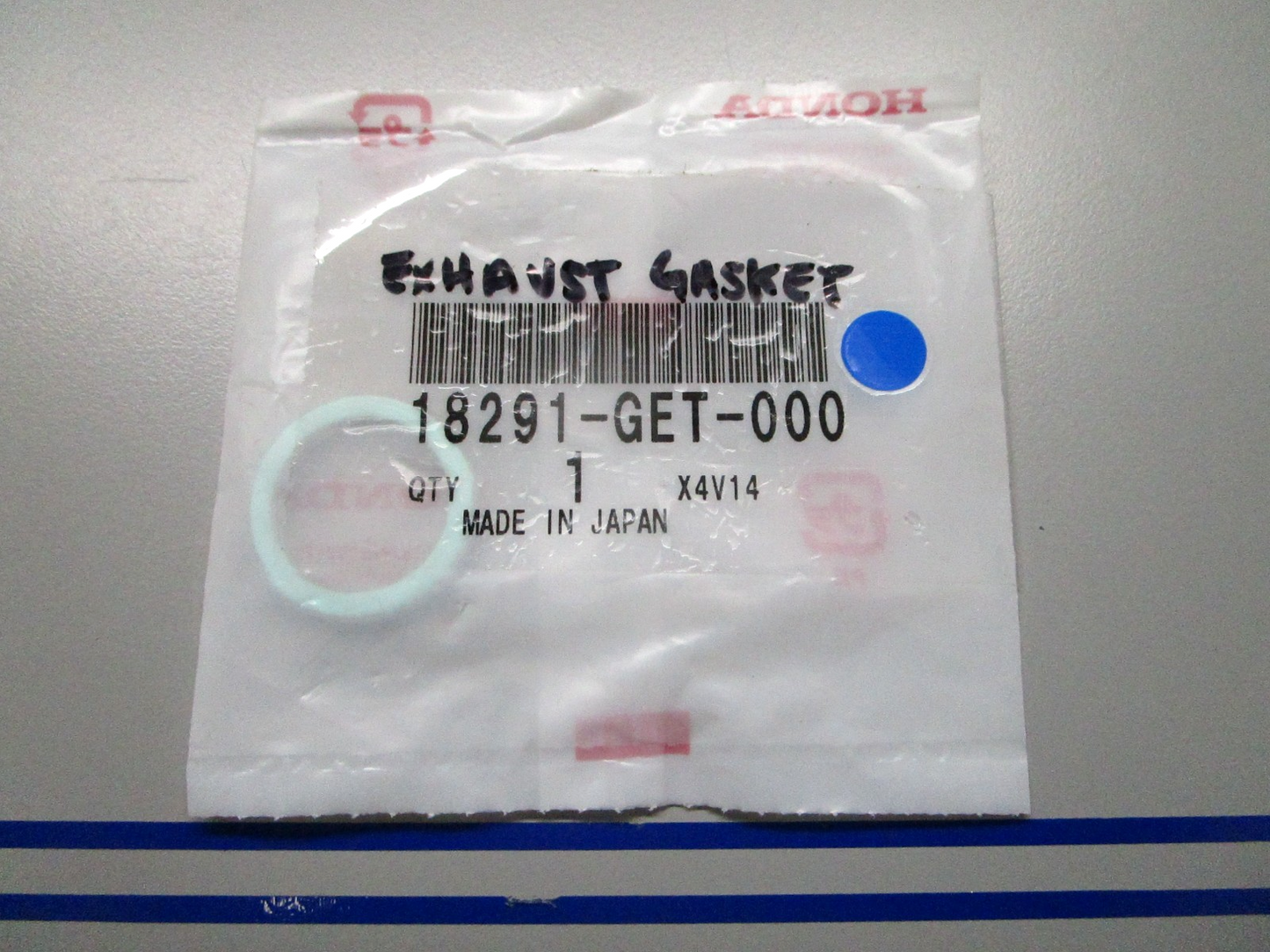 *NEW OEM* 0810 Honda Exhaust Gasket 18291-GET-000