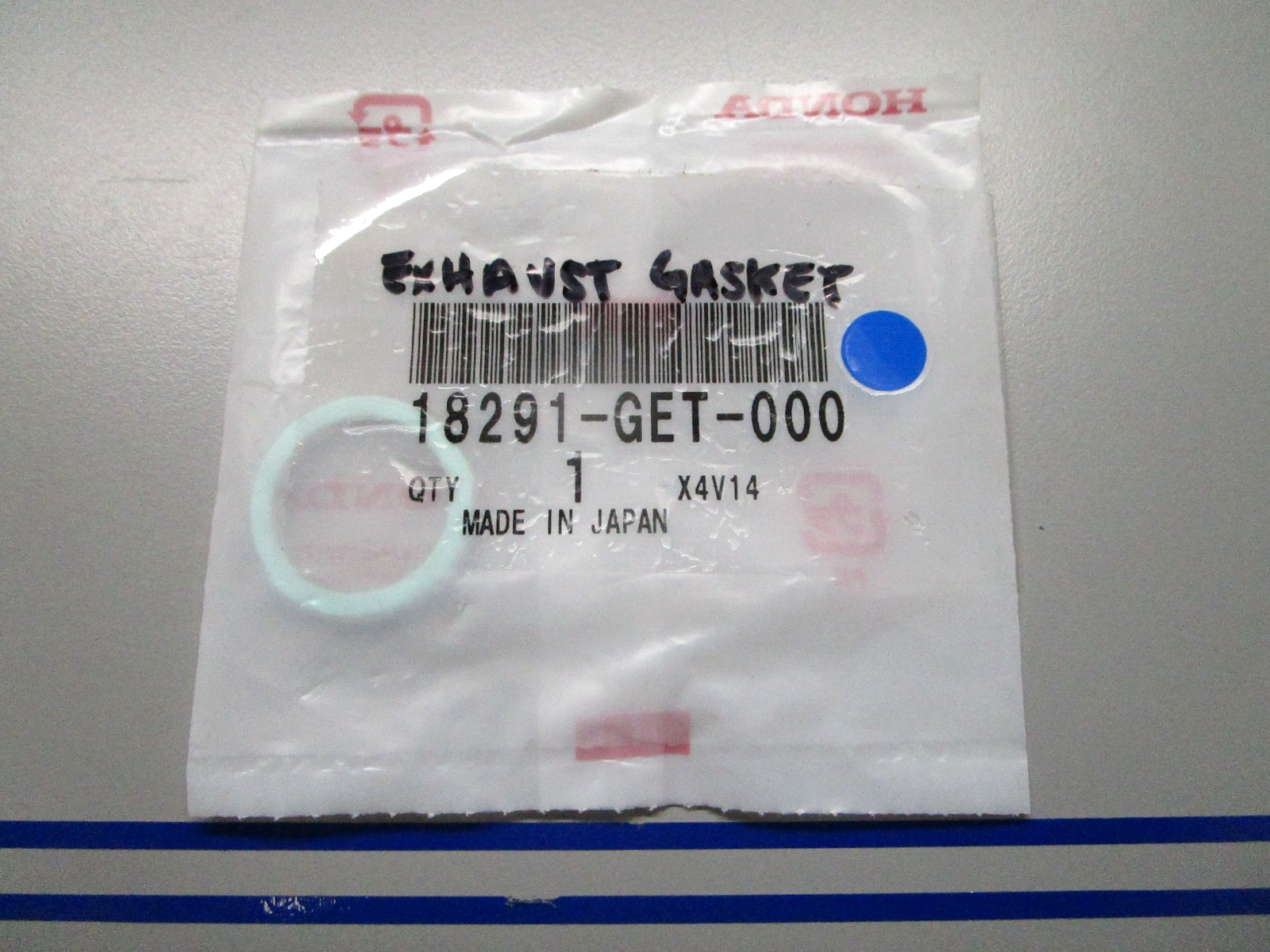 *NEW OEM* 0810 Honda Exhaust Gasket 18291-GET-000