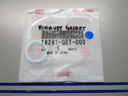 *NEW OEM* 0810 Honda Exhaust Gasket 18291-GET-000