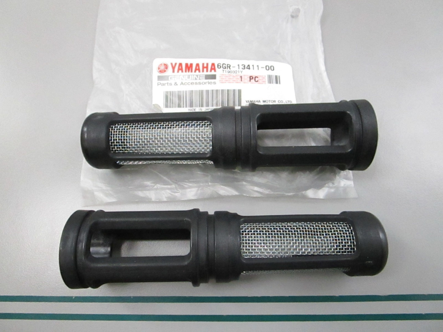NEW OEM (LOT OF 2) 6GR-13411-00-00 Yamaha Oil Strainer 0810