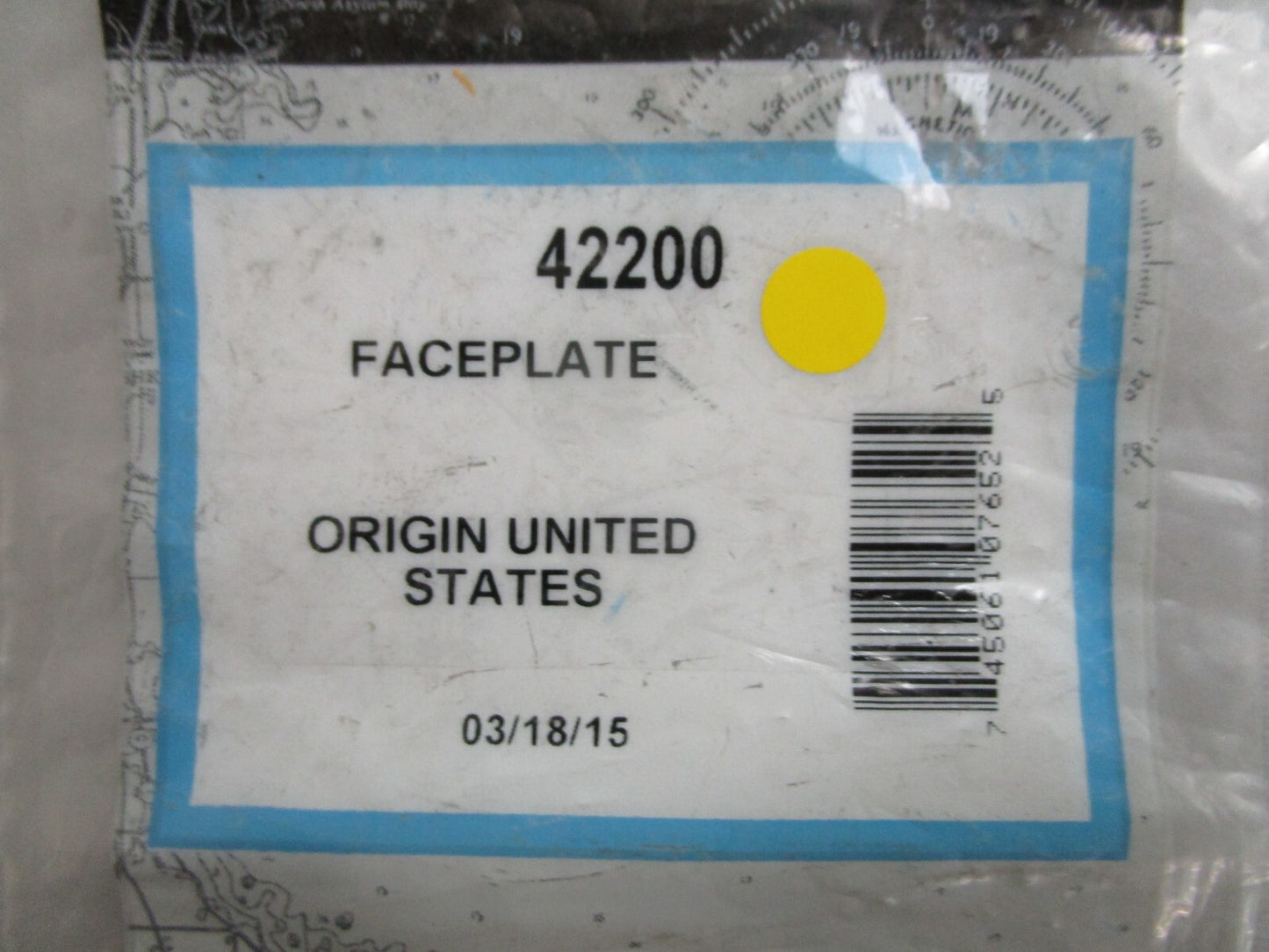 *NEW OEM* 0810 Mercury Quicksilver Faceplate 42200