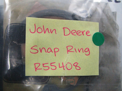 NEW OEM (LOT OF 2) R55408 John Deere Snap Ring 0810