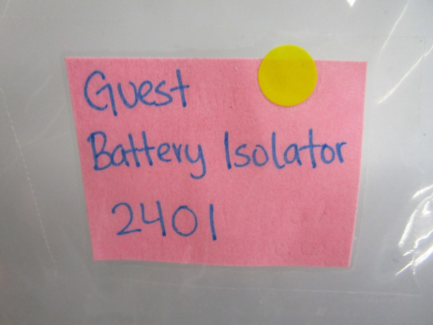 *NEW* 0820 Guest Battery Isolator 2401