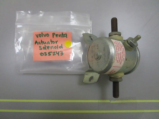 *NEW OEM* 0810 Volvo Penta Actuator Solenoid 825243