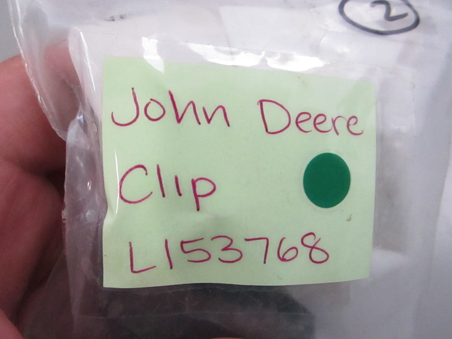 John Deere NEW OEM Snap-In Clip Fastener L153768 NOS 0810