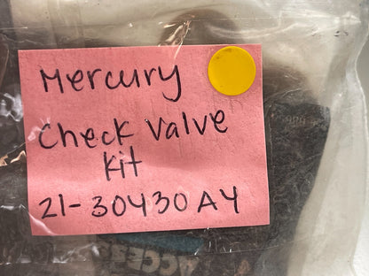 *NEW OEM* 0750 Mercury Quicksilver CHECK VALVE KIT 21-30430A4