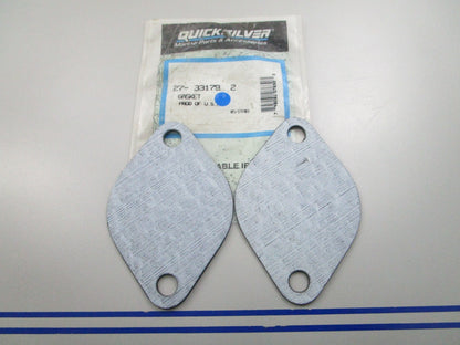 NEW OEM (LOT OF 2) Mercury Quicksilver 27-33179 2 Gasket 0810