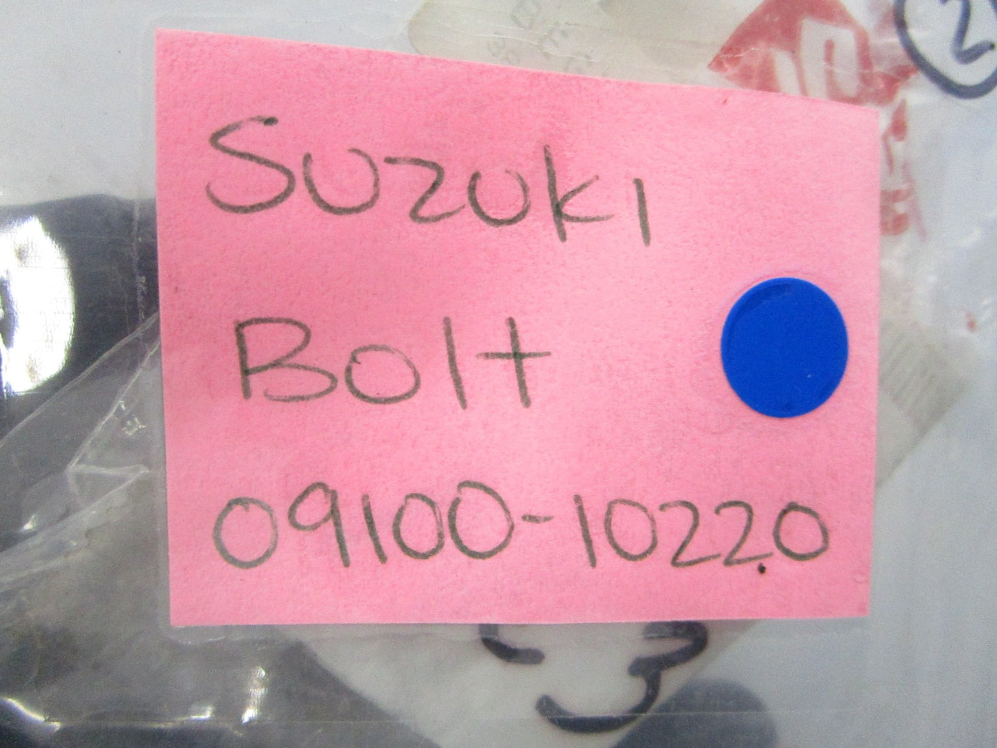 NEW OEM 09100-10220 Suzuki Bolt 0810