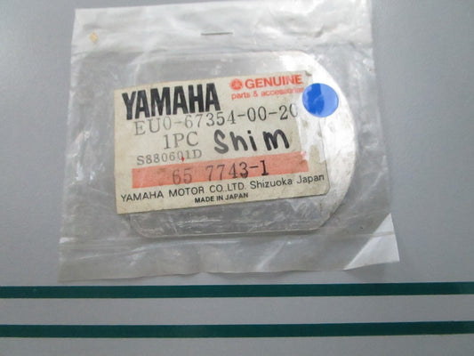 NEW OEM EU0-67354-00-20 Yamaha Shim 0810