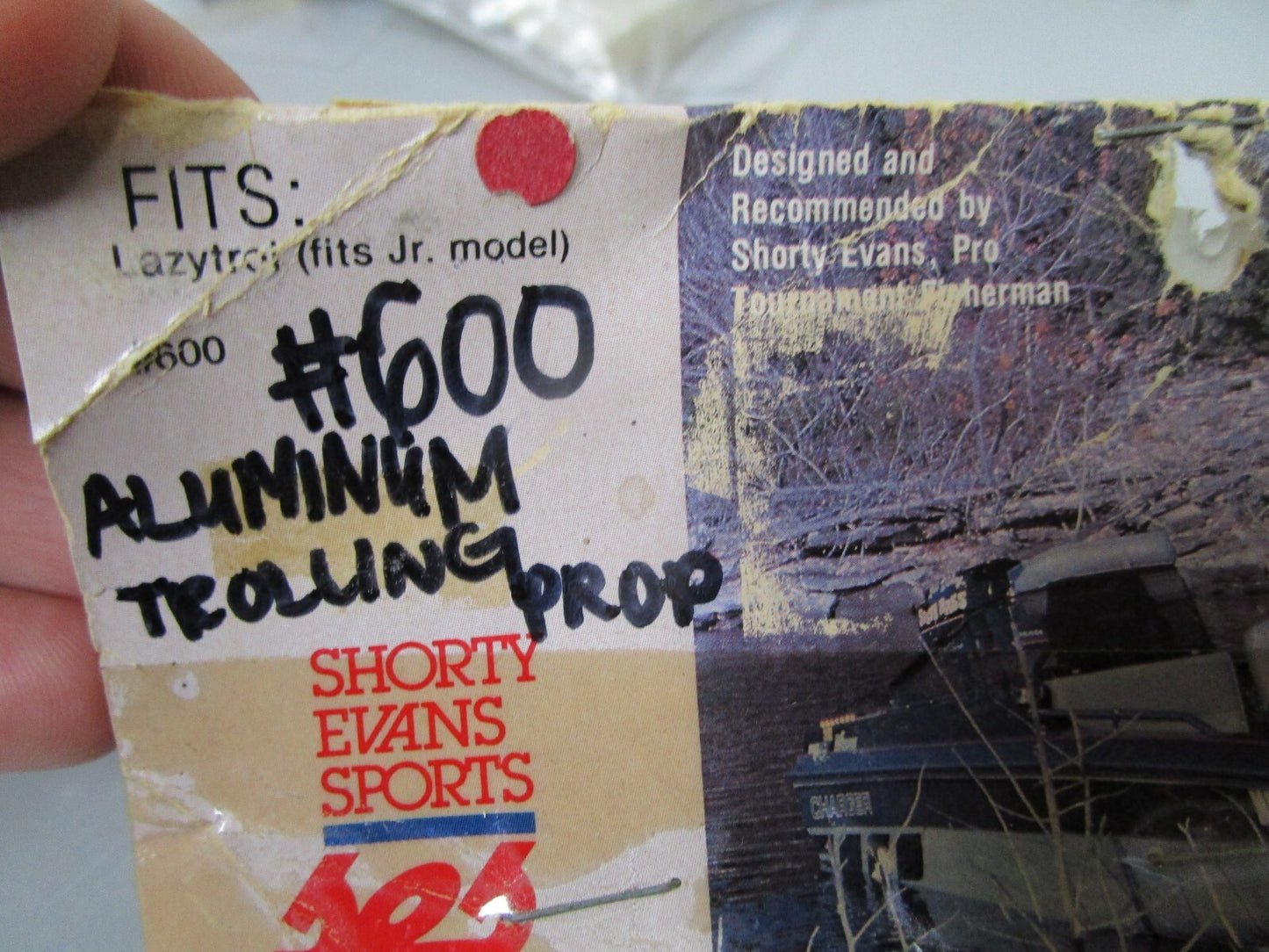 *NEW* 0810 Shorty Evans Die Cast Aluminum Trolling Prop #600