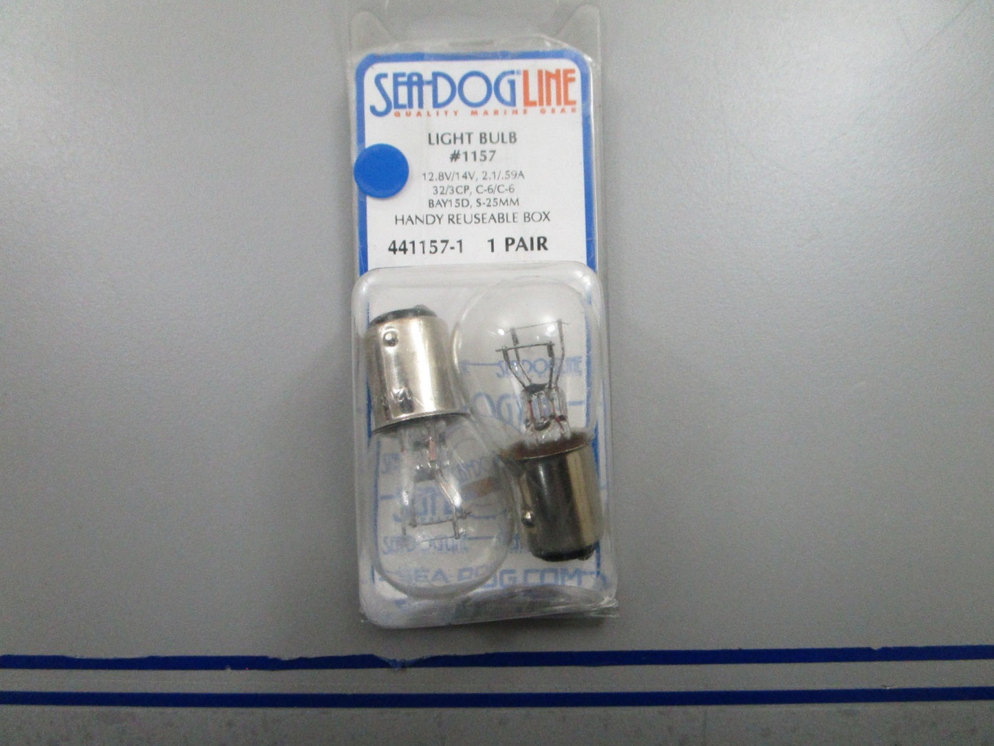 *NEW* 0810 Sea-Dog #1157 Light Bulb Pair 441157-1