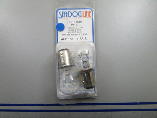 *NEW* 0810 Sea-Dog #1157 Light Bulb Pair 441157-1