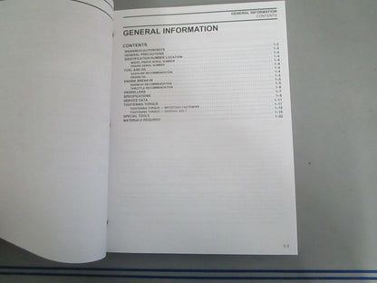*NEW OEM* 0820 OMC Johnson Evinrude 2005 40, 50HP 4-Stroke Models Manual 5005994