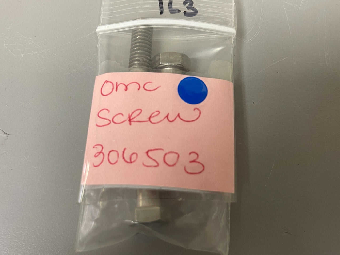 *NEW OEM* (LOT OF 3) 0810 OMC Johnson Evinrude Screw 306503 0306503