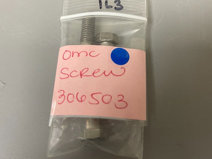 *NEW OEM* (LOT OF 3) 0810 OMC Johnson Evinrude Screw 306503 0306503