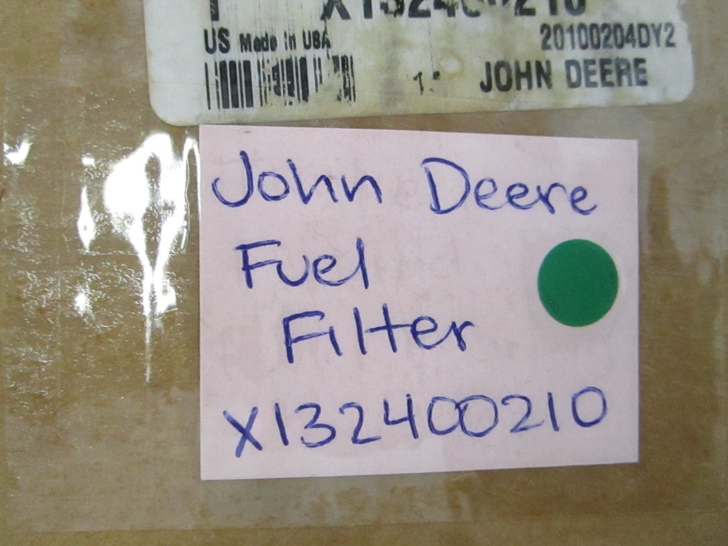 NEW OEM X132400210 John Deere Fuel Filter 0810