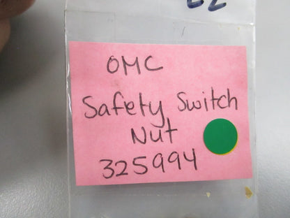 NEW OEM (LOT OF 2) 325994 0325994 OMC Johnson Evinrude Safety Switch Nut 0810