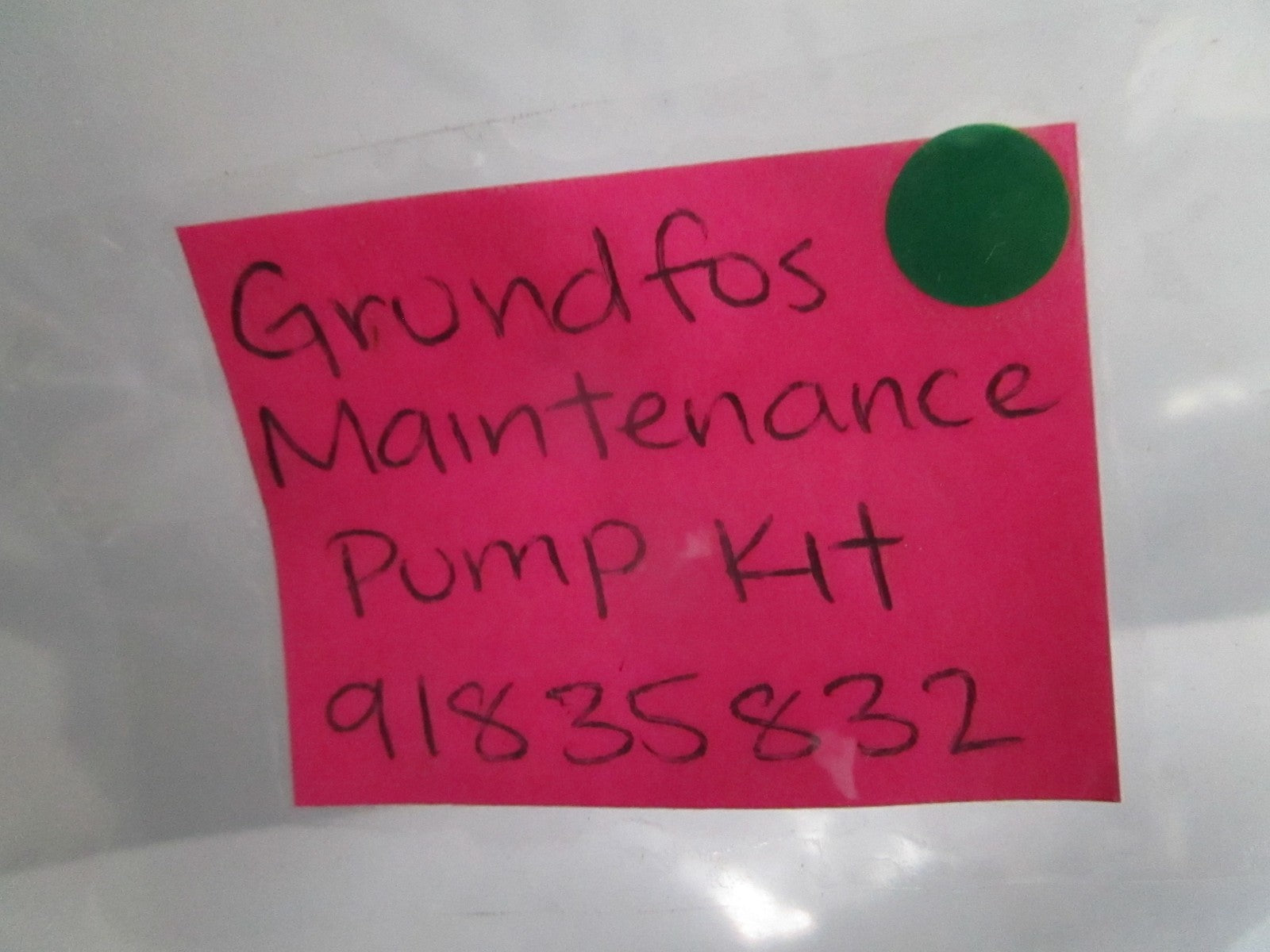 Grundfos 91835832 Pump Maintenance Kit DME 226-160 Viton NOS NEW OEM 0820