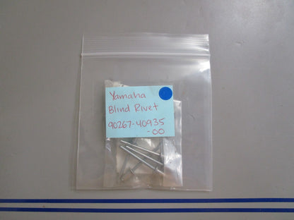 *NEW OEM* (LOT OF 5) 0810 Yamaha Blind Rivet 90267-40935-00