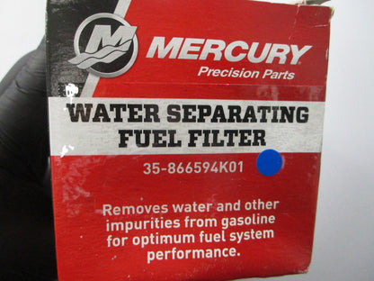 *NEW OEM* 0810 Mercury Quicksilver Water Separating Fuel Filter 35-866594K01
