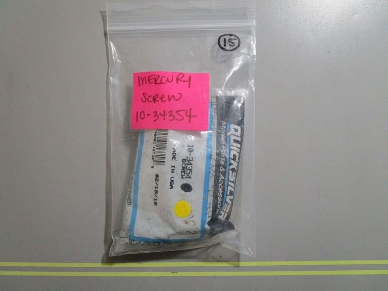*NEW OEM* (LOT OF 3) 0770 Mercury Quicksilver Screw 10-34354