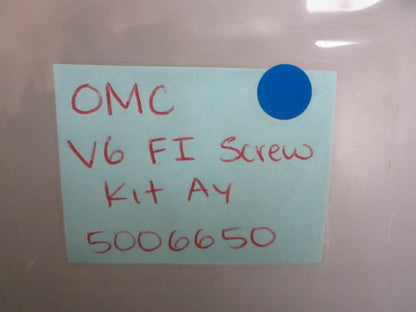 *NEW OEM* 0820 OMC Johnson Evinrude V6 FI Screw Kit Ay 5006650