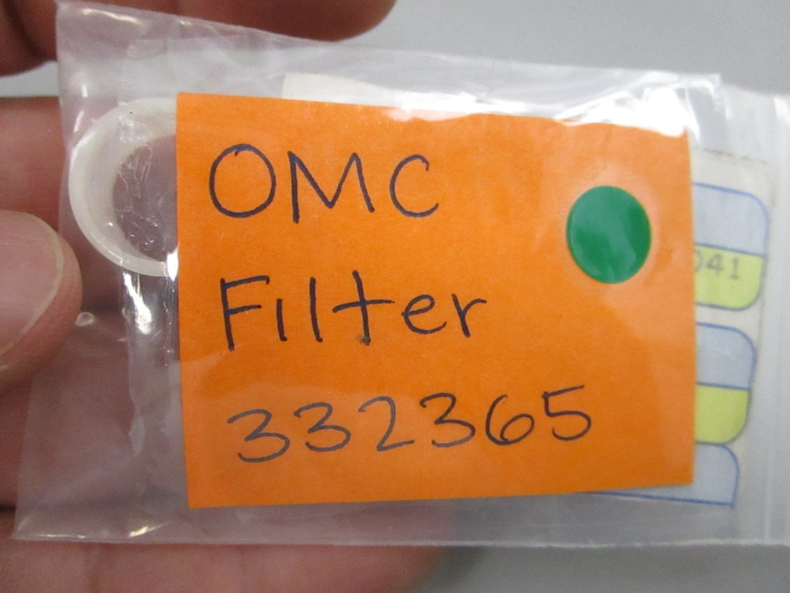 NEW OEM (LOT OF 2) 332365 0332365 OMC Johnson Evinrude Filter 0810
