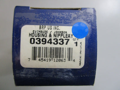 *NEW OEM* 0810 OMC Johnson Evinrude Housing & Nipple Assembly 394337 0394337