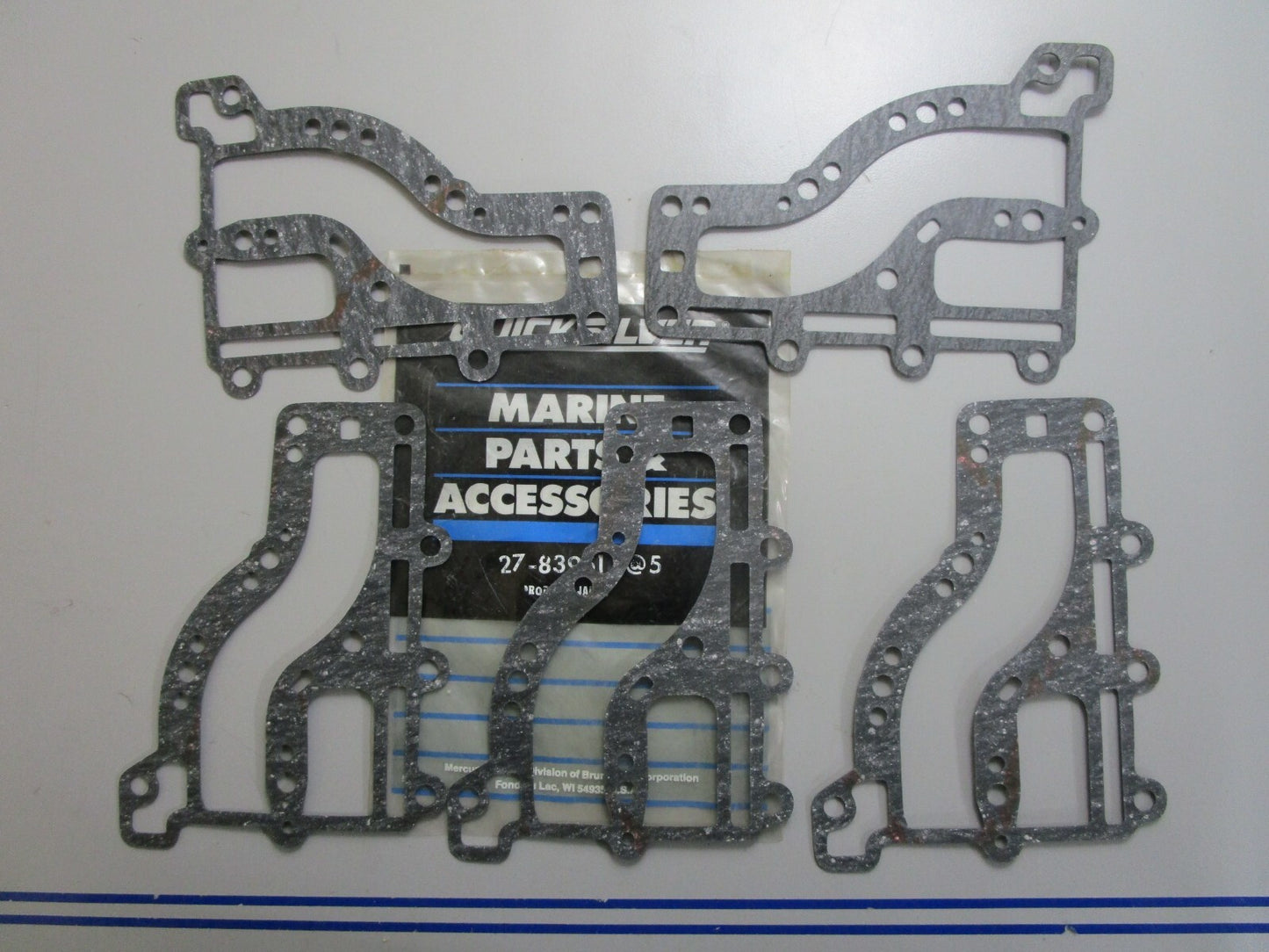*NEW OEM* (LOT OF 5) 0820 Mercury Quicksilver Gasket 27-83951