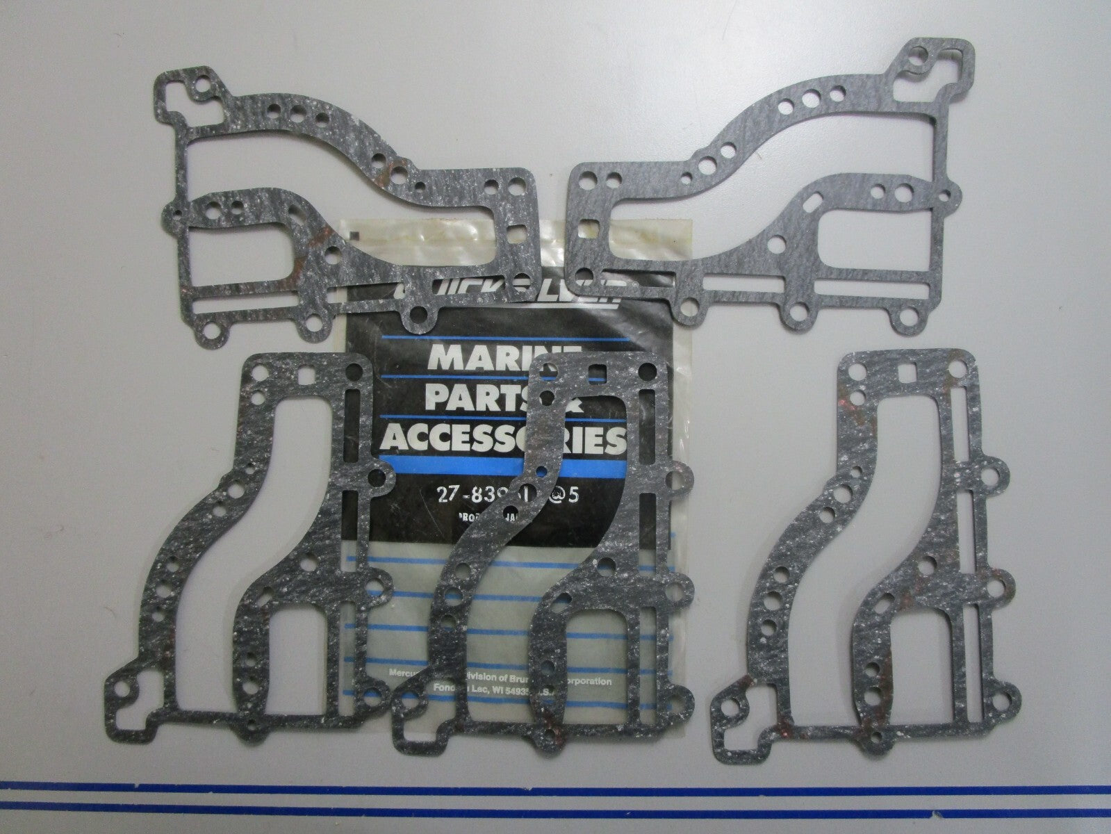 *NEW OEM* (LOT OF 5) 0820 Mercury Quicksilver Gasket 27-83951