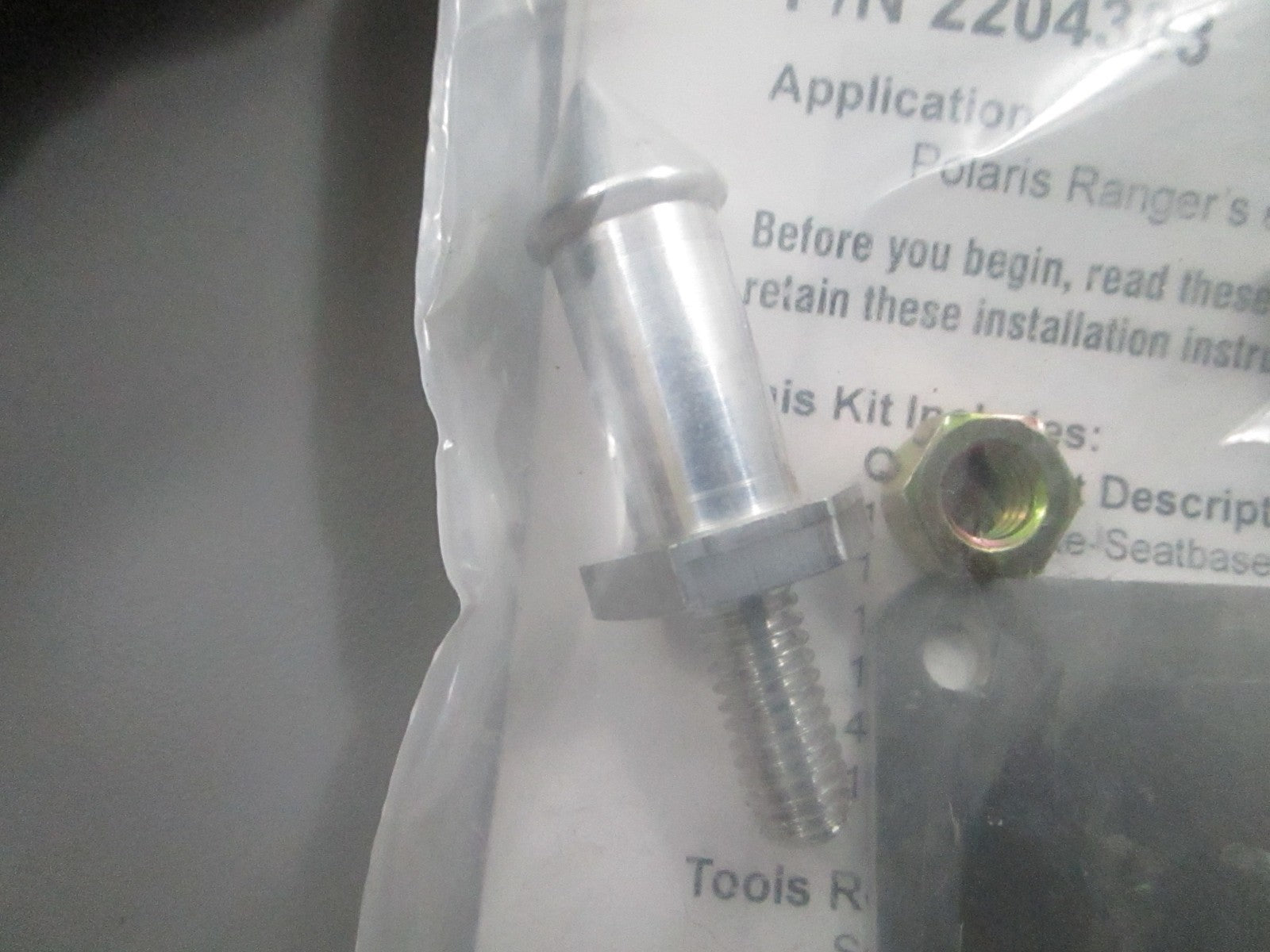 *NEW OEM* 0810 Polaris Seat Pin Repair Kit 2204383