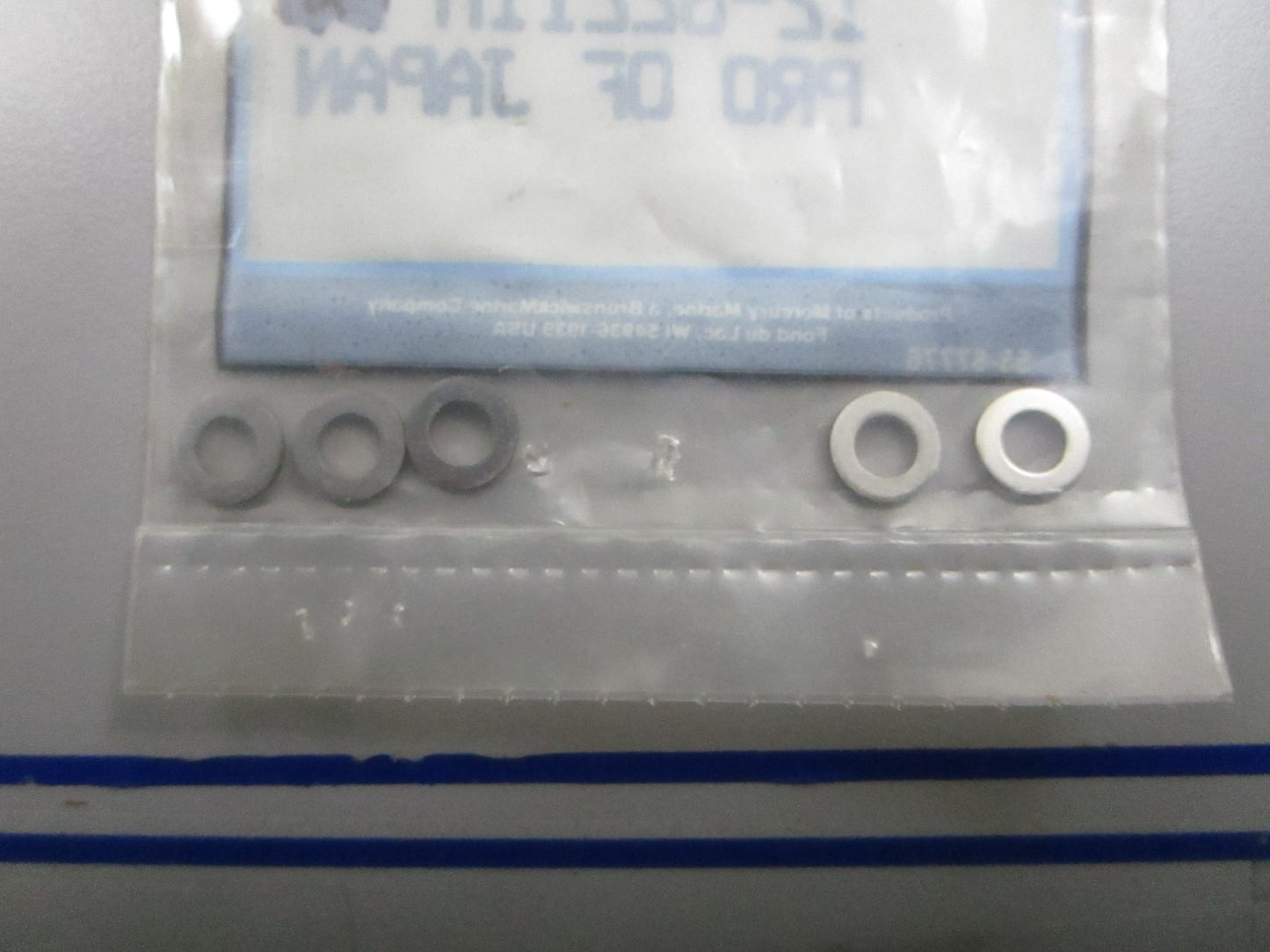 *NEW OEM* (LOT OF 5) 0810 Mercury Quicksilver Washer 12-82211M