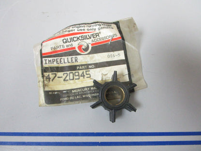 *NEW OEM* 0720 Mercury Quicksilver Impeller 47-20945
