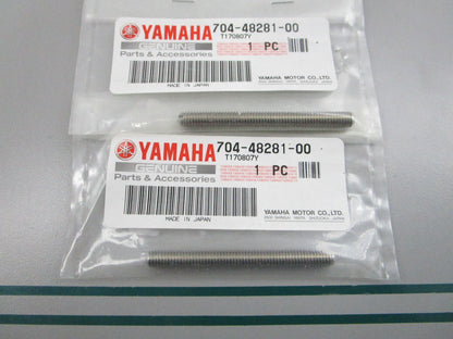 NEW OEM (LOT OF 2) 704-48281-00-00 Yamaha Screw 0810