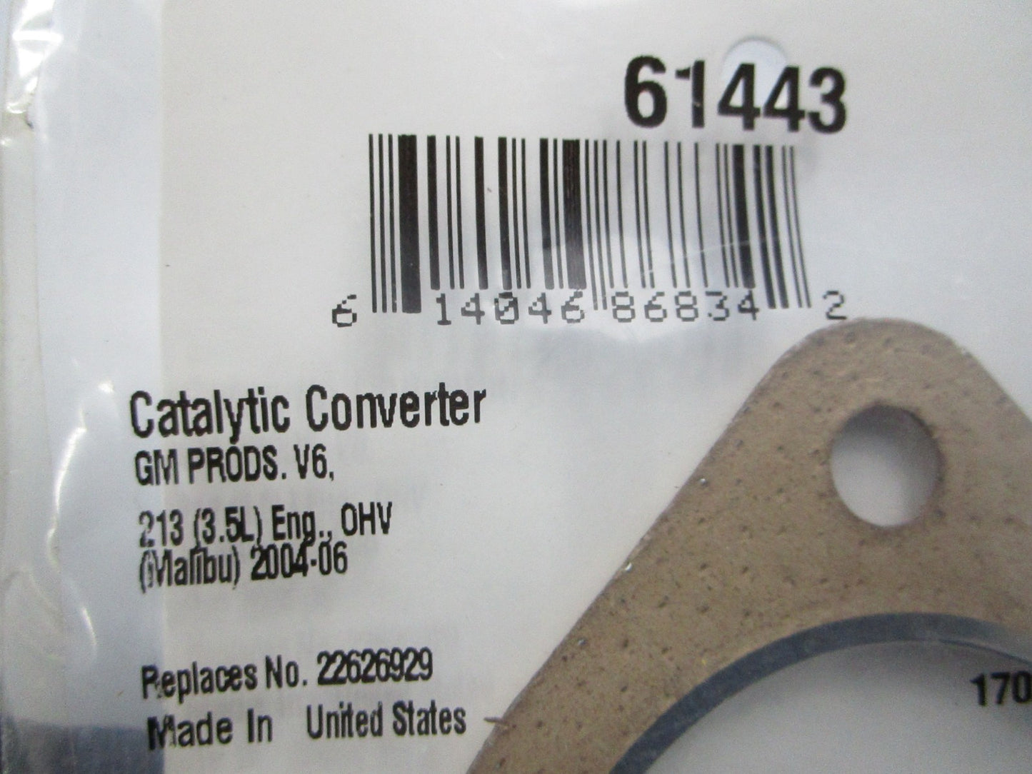 *NEW* 0810 Fel-Pro Gasket 61443
