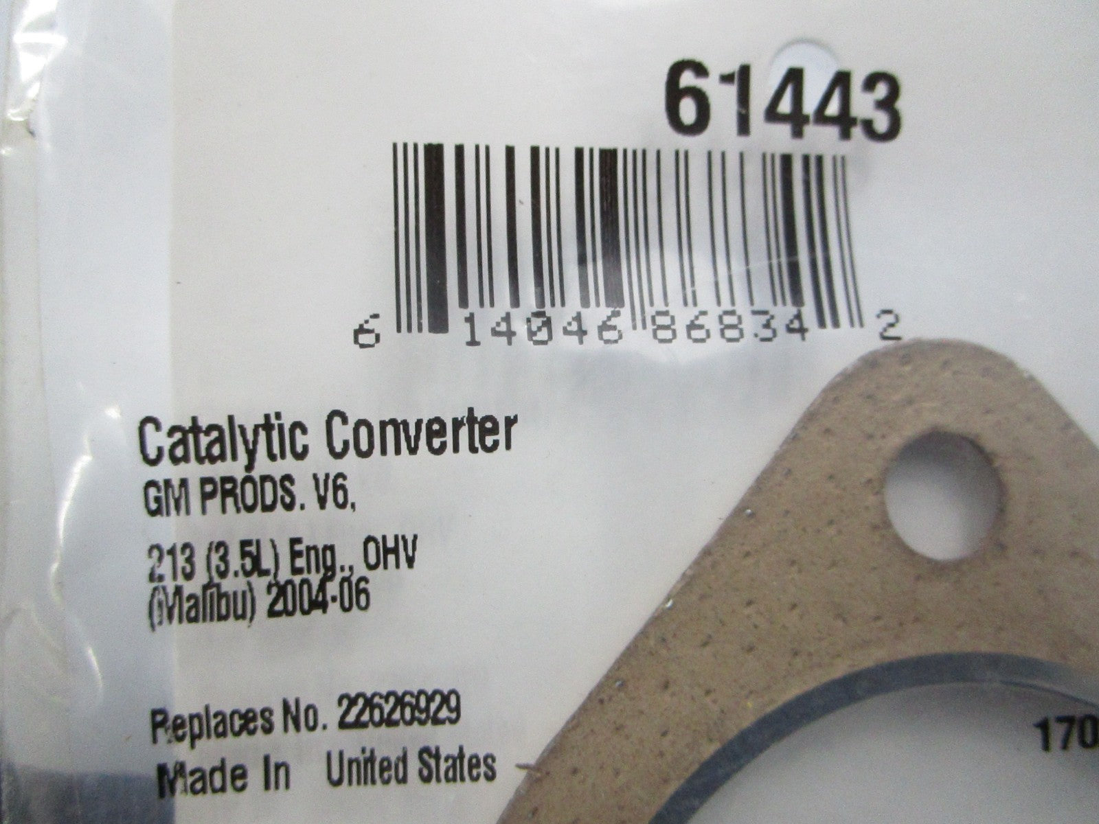 *NEW* 0810 Fel-Pro Gasket 61443