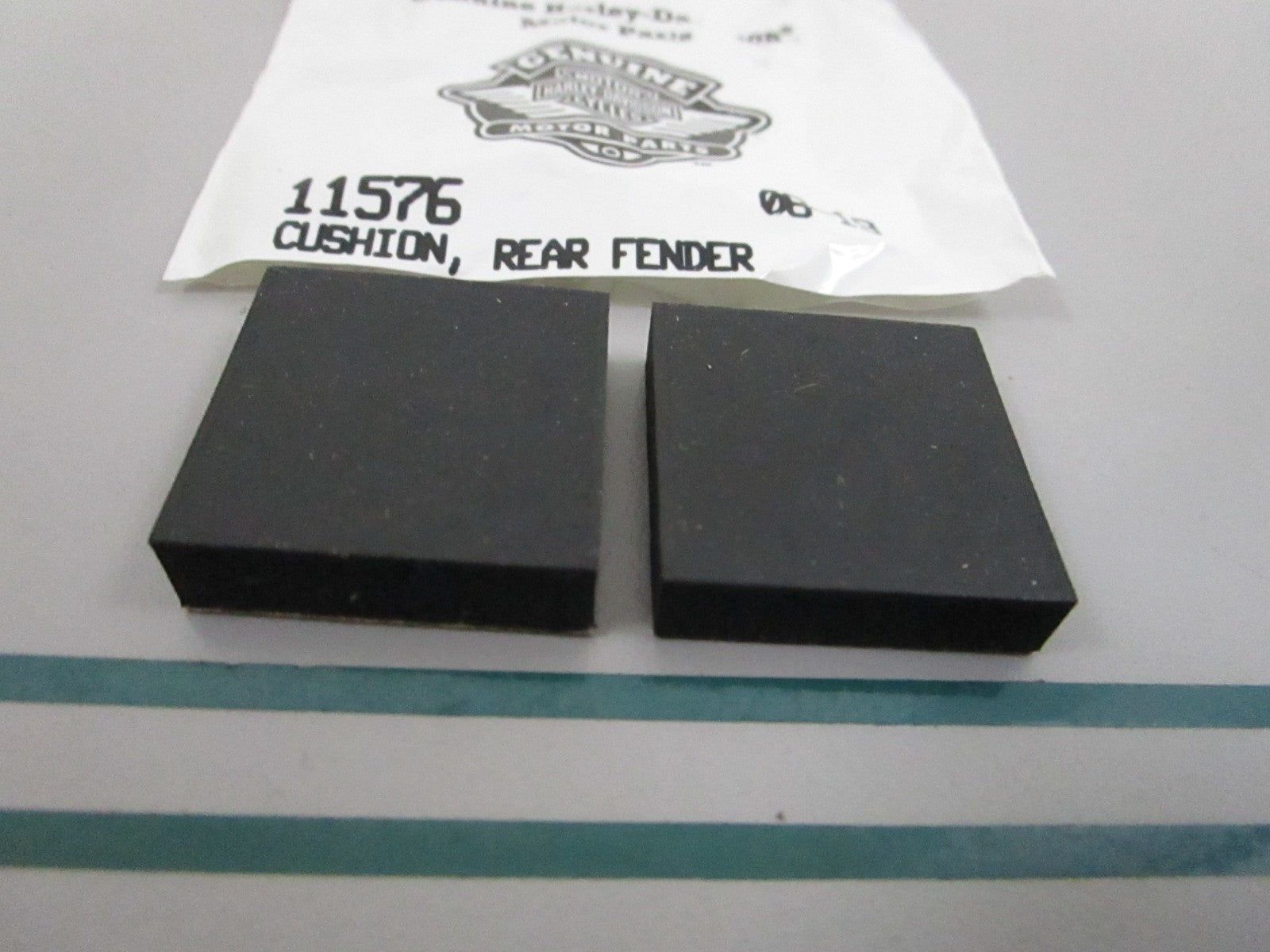 NEW OEM 11576 Harley Davidson 2 Rear Fender Cushion Set 0810
