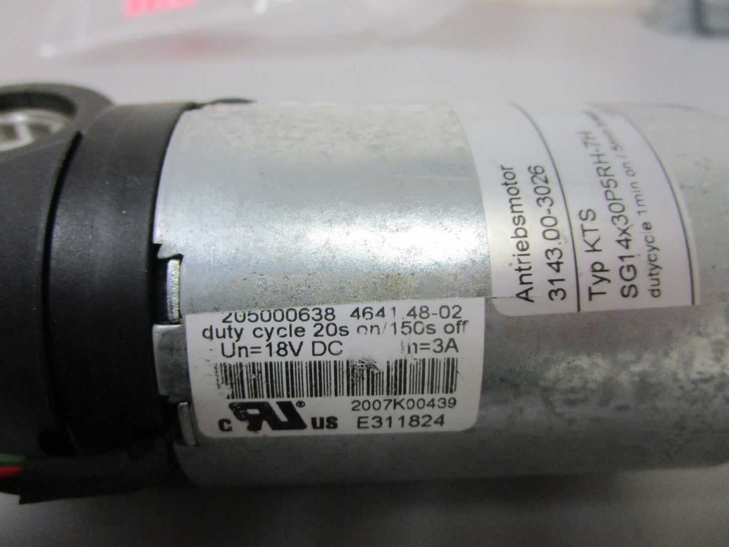 *NEW* 0720 Ketter Antriebe Motor Unit E311824