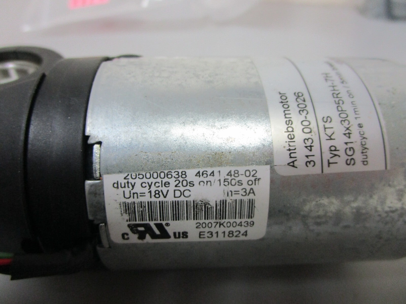 *NEW* 0720 Ketter Antriebe Motor Unit E311824