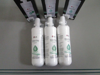 LG NEW OEM LT700P ADQ36006101 Refrigerator Water Filter Lot of 3 NOS 0820