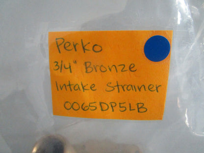 *NEW OEM* 0820 Perko ¾" Bronze Intake Strainer 0065DP5LB