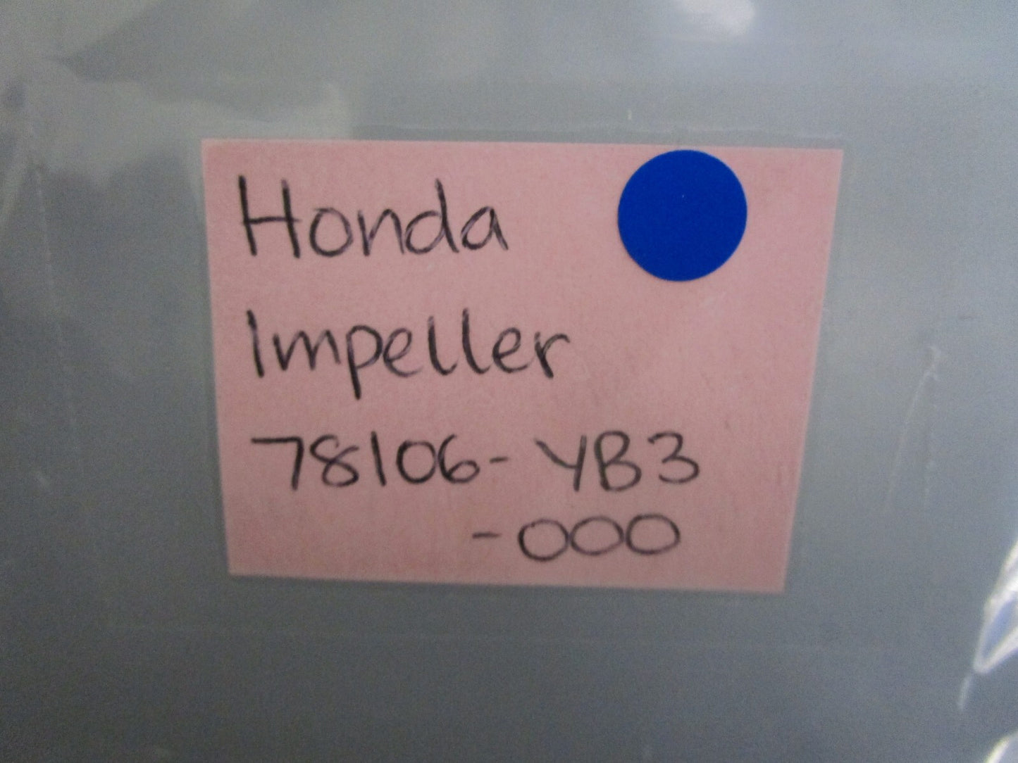 *NEW OEM* 0820 Honda Impeller 78106-YB3-000