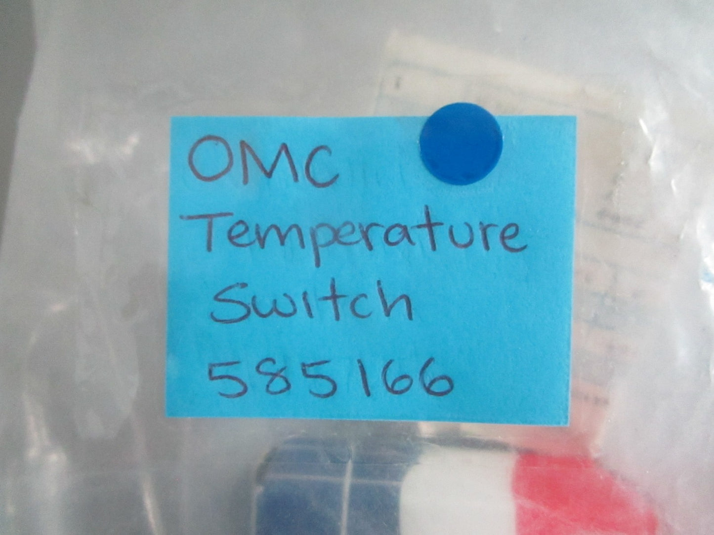 NEW OEM OMC Johnson Evinrude 585166 0585166 Temperature Switch 0820