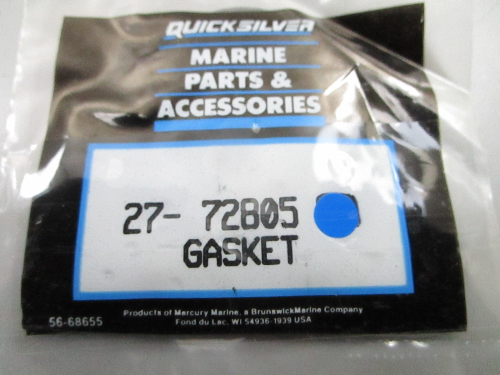 *NEW OEM* (LOT OF 2) 0810 Mercury Quicksilver Gasket 27-72805