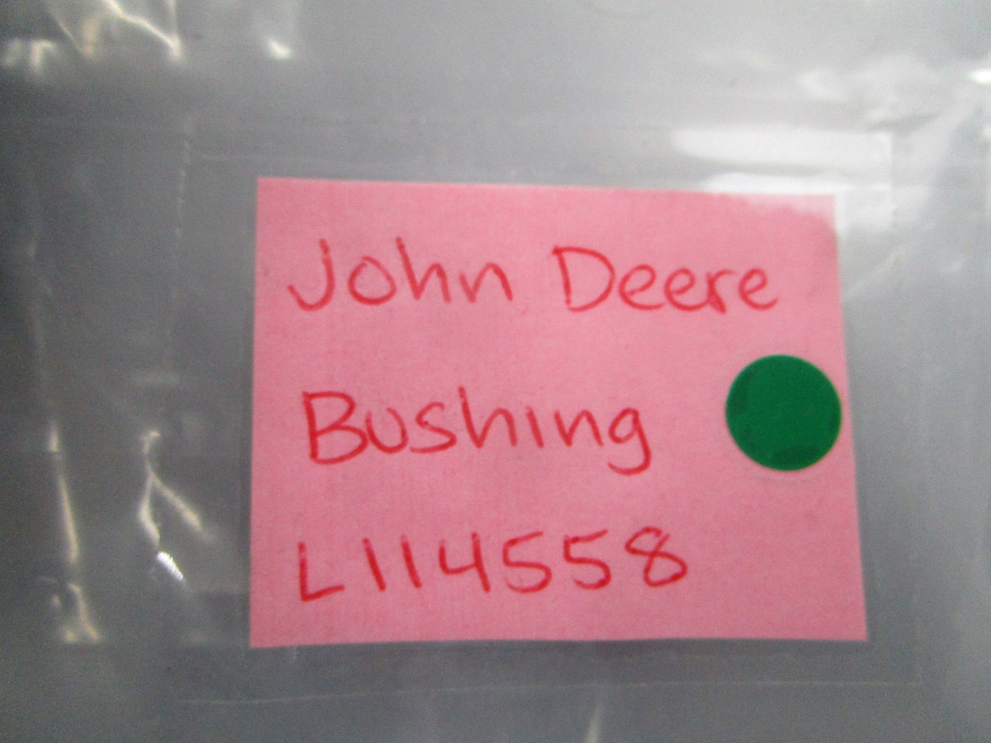 NEW OEM L114558 John Deere Bushing 0810