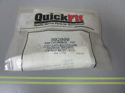 *NEW* 0810 Quick Fit Carburetor Kit 802080 Replaces: OMC 382050 382051