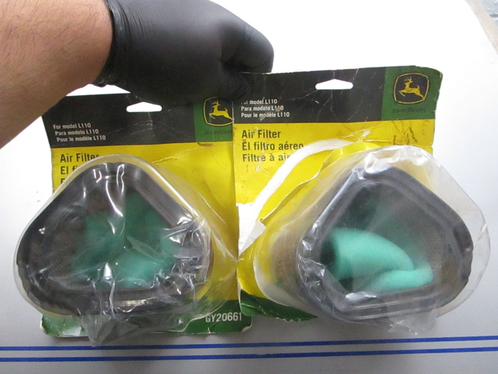 *NEW OEM* (LOT OF 2) 0810 John Deere Air Filter GY20661