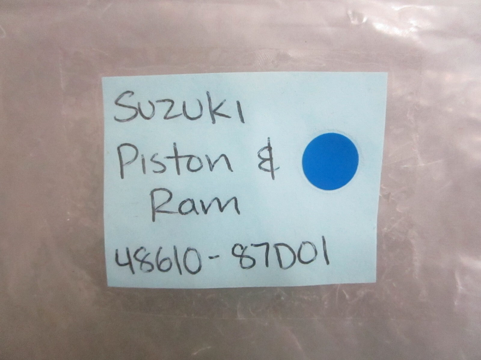 *NEW OEM* 0820 Suzuki Piston & Ram 48610-87D01