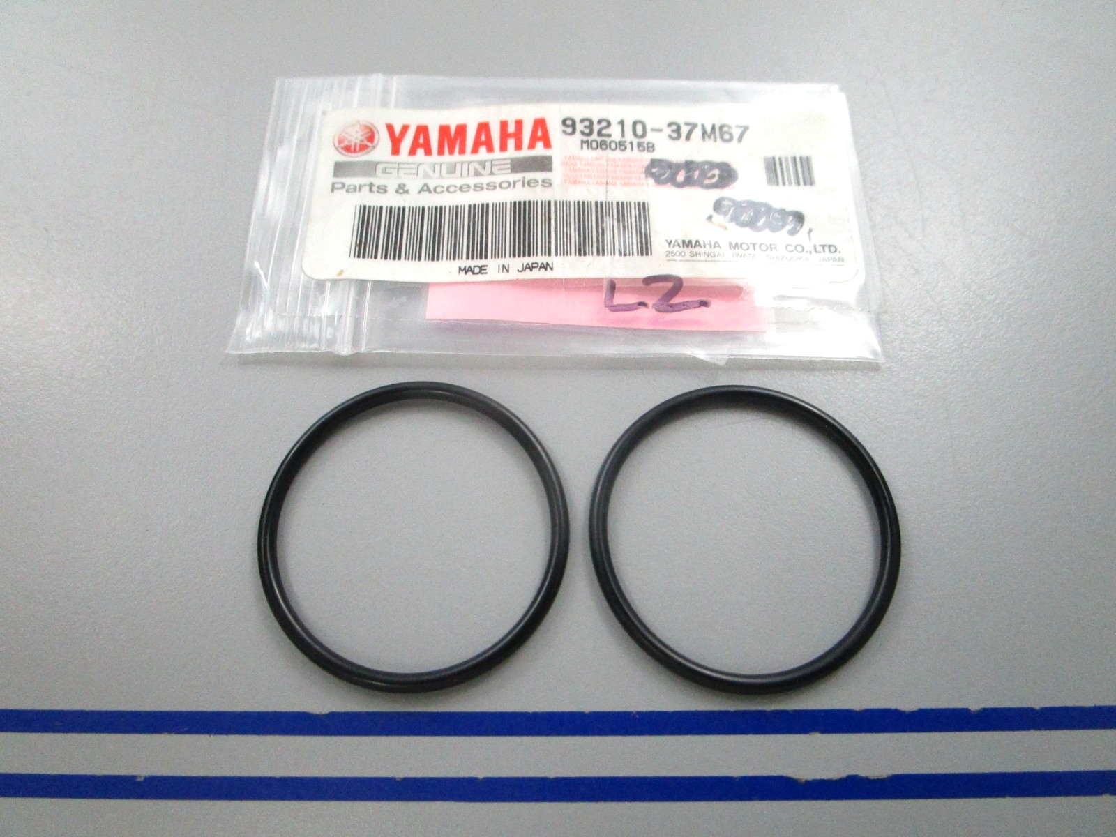 NEW OEM (LOT OF 2) 93210-37M67-00 Yamaha O-Ring 0810